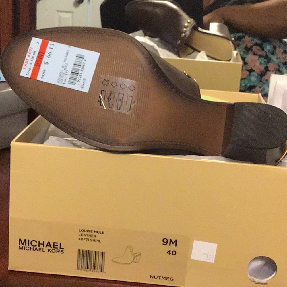 New Leather Mule